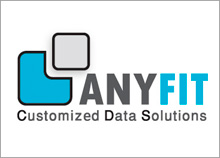 ANYFIT - עיצוב לוגו לחברת פתרונות מידע
